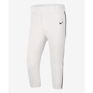NWT Nike Vapor Select High Piped White Baseball Pants Mens Size Med (BQ6437-100)